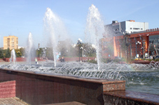 Центральный фонтан