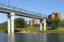 Мост через Клязьму на ул.Гагарина